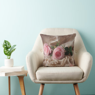Silken Rose Cushion