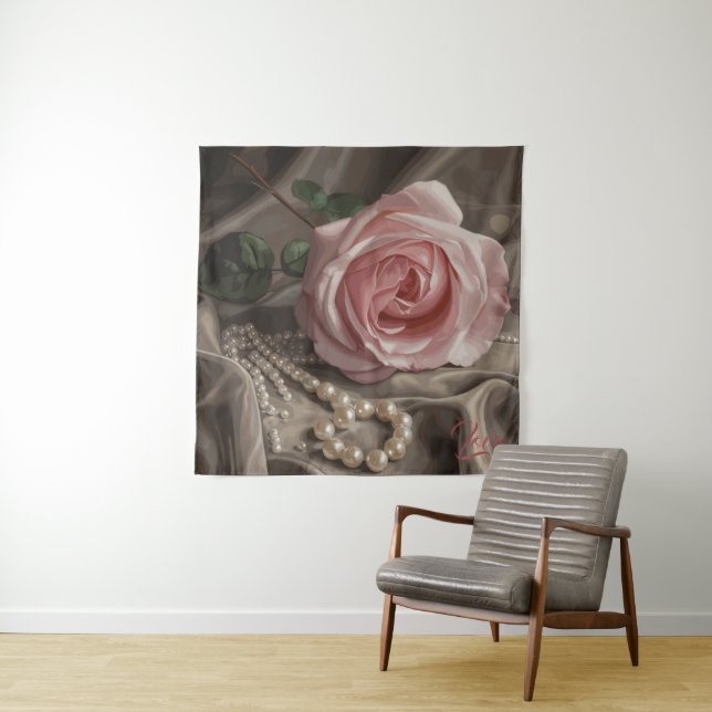 Silken Rose Tapestry (In Situ)