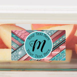 Silken Stripes Geometric - Custom Rectangle