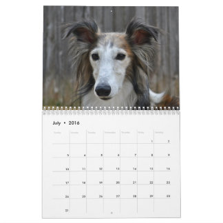 Silken Windhound 2017 Calendar