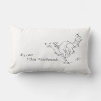 Silken Windhound Kissen
