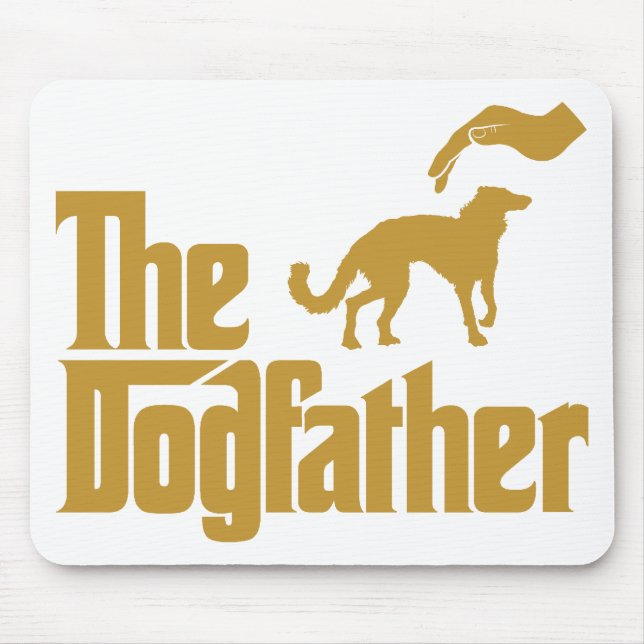 Silken Windhound Mouse Pad (Front)