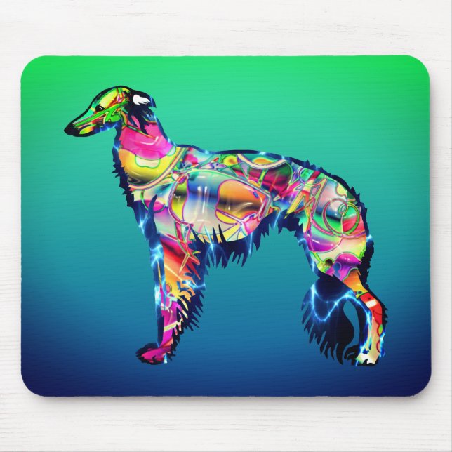 Silken Windhound  Mouse Pad (Front)