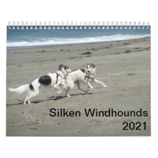 Silken Windhounds 2021 - Fun At The Beach Calendar