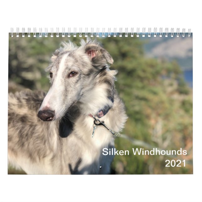 Silken Windhounds 2021 - Head Shots Calendar (Cover)