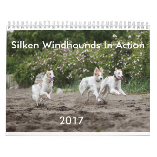 Silken Windhounds in Action Calendar