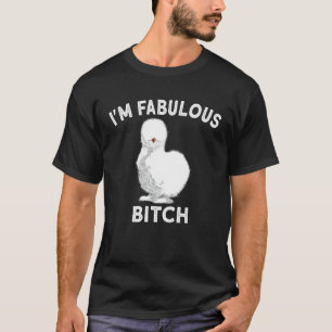 Silkie Chicken  Farmer Poulet Farm Chinese Silk Ch T-Shirt