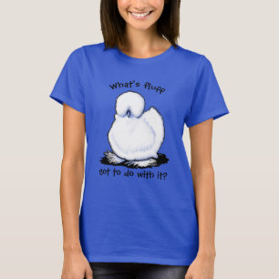 Silkie Chicken Humour KiniArt T-Shirt