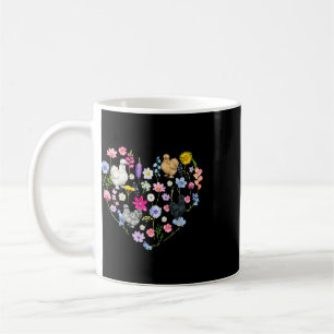 Silkie Chicken Lover Flowers Silkie Owner Silkie C Coffee Mug