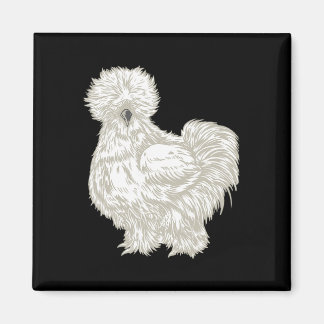 Silkie Chicken Magnet