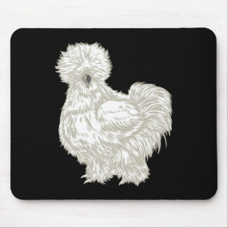 Silkie Chicken Mouse Pad