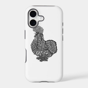 silkie chicken phone case