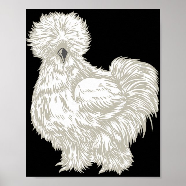 Silkie Chicken  Poster (Front)