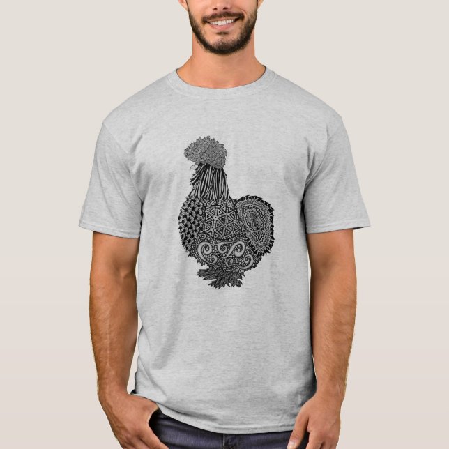 silkie chicken t shirt (Front)