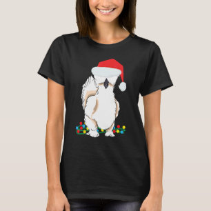 Silkie Silky Chicken Funny Christmas Graphic T-Shirt