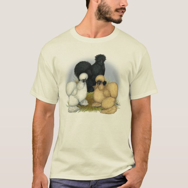 Silkie Trio T-Shirt (Front)