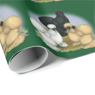 Silkie Trio Wrapping Paper