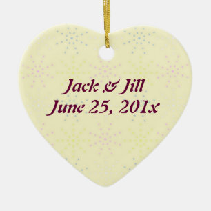 Silktones Cream Wedding Ceramic Tree Decoration