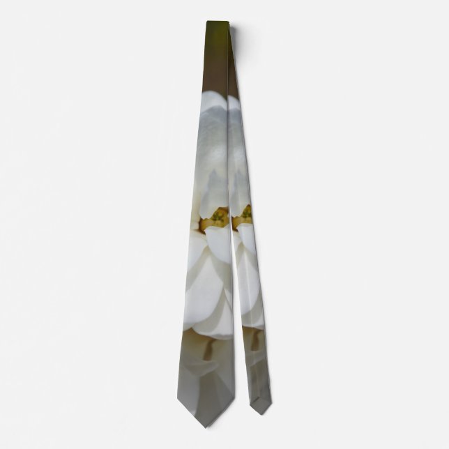 Silky Magnolia Neck Tie (Front)