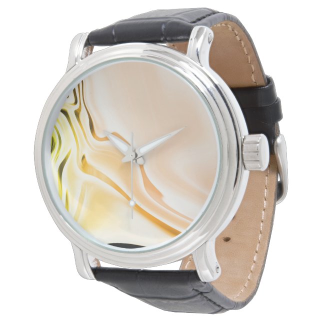 Silky Peach Design Watch (Angled)