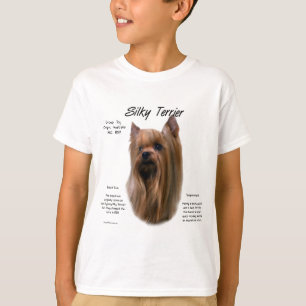 Silky Terrier History Design T-Shirt