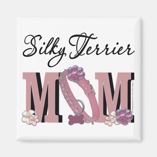 Silky Terrier MOM Magnet (Front)
