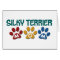 SILKY TERRIER Mum Paw Print 1