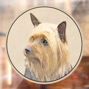 Silky Terrier Painting - Cute Original Dog Art