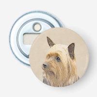 Silky Terrier Painting - Cute Original Dog Art