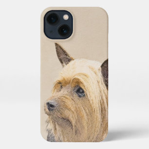 Silky Terrier Painting - Cute Original Dog Art iPhone 13 Case