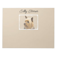 Silky Terrier Painting - Cute Original Dog Art Not