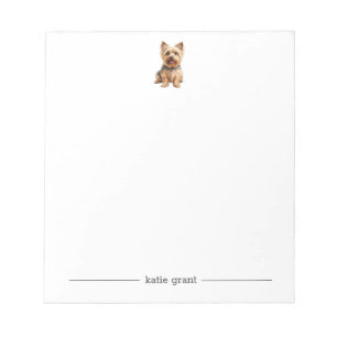 Silky Terrier Personalised Notepad