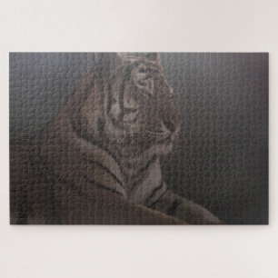 Silky Tiger Jigsaw Puzzle