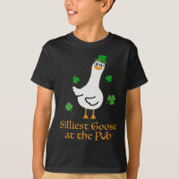 Silliest Goose At The Pub Whimsical Laughter Shamr