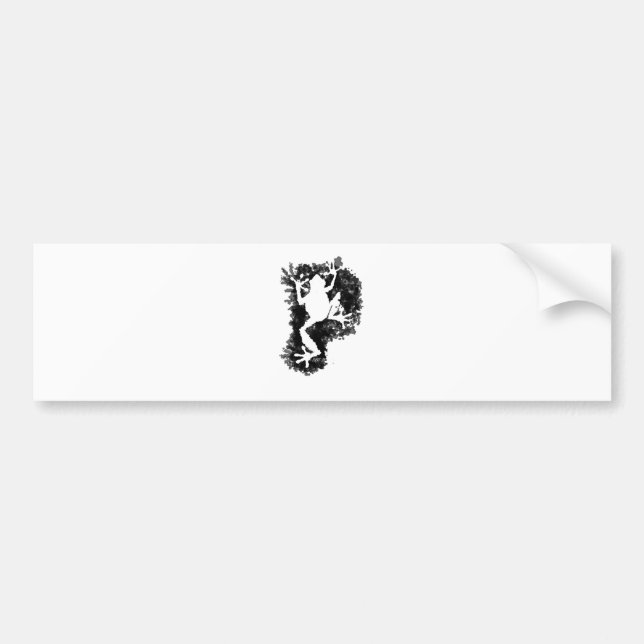 silluete Phibbie TShirt+black_trans copy Bumper Sticker (Front)