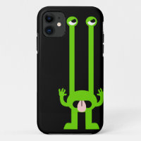 Silly Alien iPhone Case