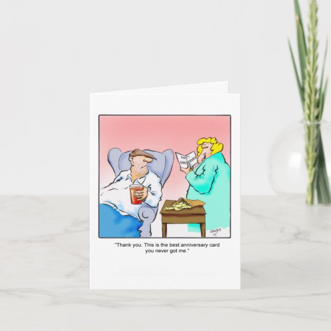 Silly Anniversary  Card (Front)