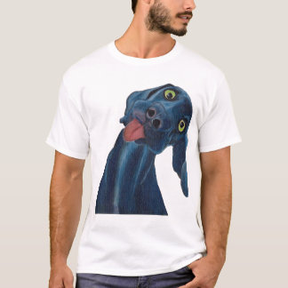Silly Blue Dog T-Shirt