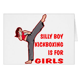 Silly Boy Kickboxing Is For Girls