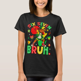 Silly Bruh History Dabbing 67 African American Sev T-Shirt