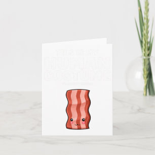 Silly But Deadly Goose Halloween Horror Card