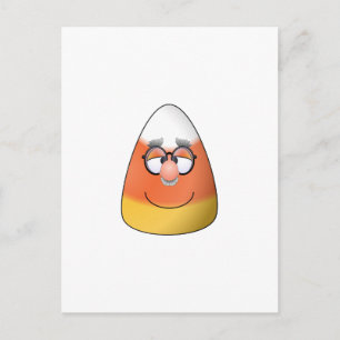 Silly Candy Corn Postcard
