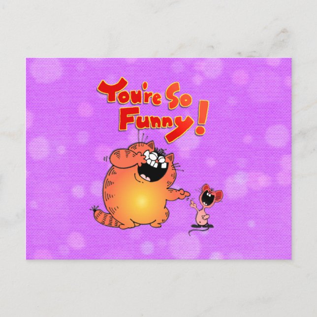 silly cat postcard (Front)