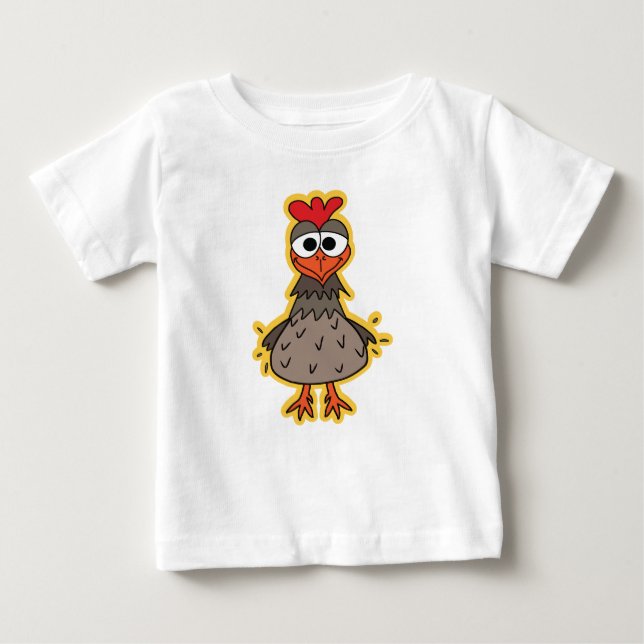 Silly chicken baby T-Shirt (Front)