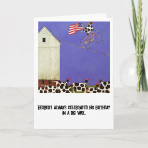 Silly Cows Birthday Card