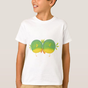 Silly Cute Cartoon Birds T-Shirt
