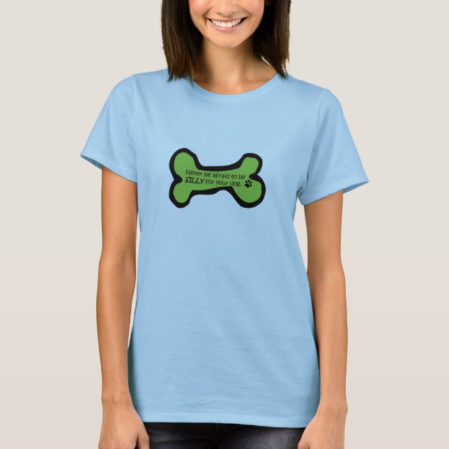 Silly Dog Green T-Shirt (Front)