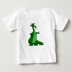 Silly Dragon Green Baby T-Shirt