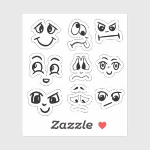 Silly Face Stickers