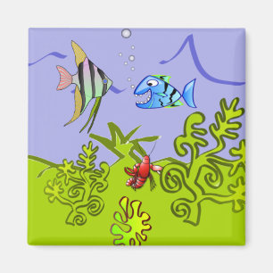 Silly Fish Door Marker Magnet